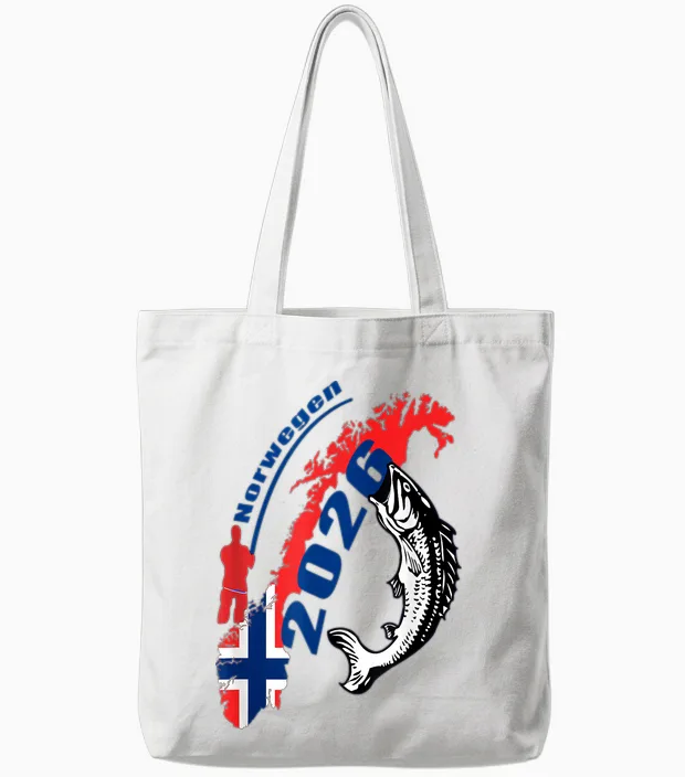 Norwegen 2026 - Angel Tour Tote Bags in White