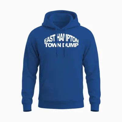 East Hampton Town Dump Bonacker Bub Springs 11937 Unisex Hoodie - Royal