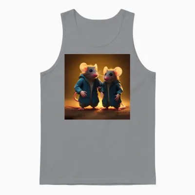 Mice Unisex Tank Top - Sport Grey