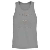 Bodybuilding Gym I'm Not Here to Talk Unisex Tank Top - Sport Grey – 2