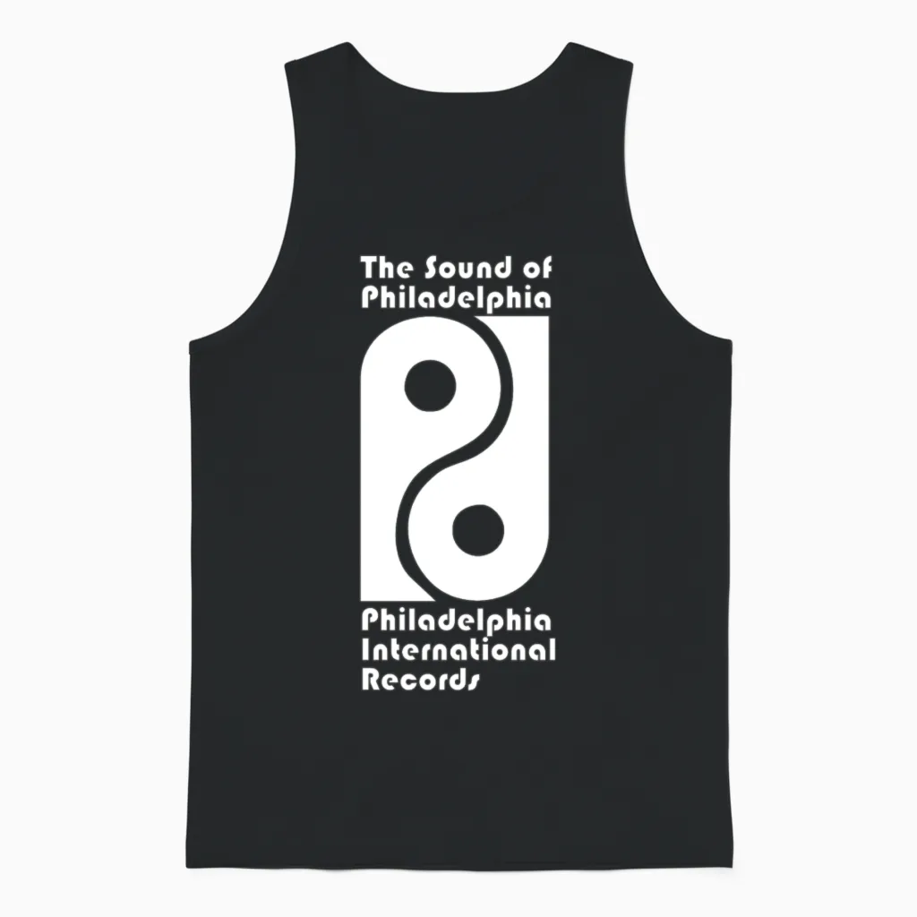 Philadelphia International Records Unisex Tank Top in Black