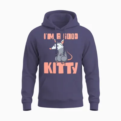 Opossum Funny Opossum Unisex Hoodie - Heather Sport Dark Navy