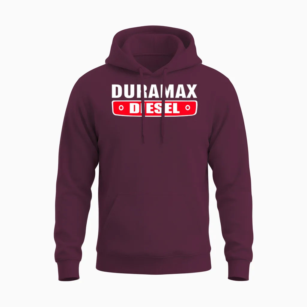Duramax Diesel Unisex Hoodie in Maroon