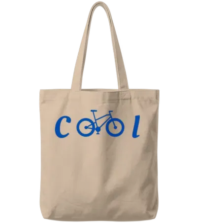 Cool Bike Vintage Tote Bags - Natural