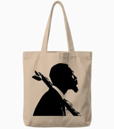 Eric Dolphy Tote Bags - Natural