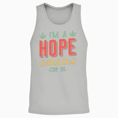 Cbd Oil Dealer Hope Unisex Tank Top - Ash