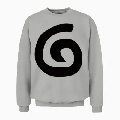 Black Spiral Circle Kinoshita Kazuya Anime Cosplay Unisex Sweatshirt - Ash