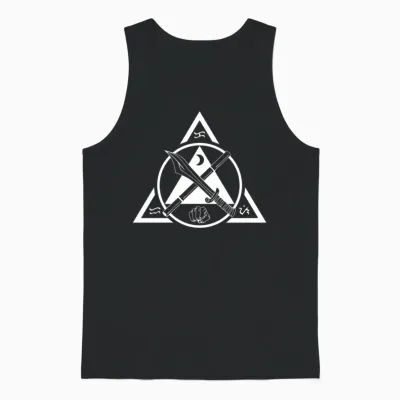 Kali Filipino Martial Arts Emblem Unisex Tank Top - Black