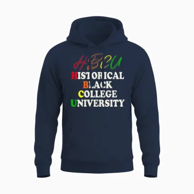 Historical Black College University Unisex Hoodie - Navy