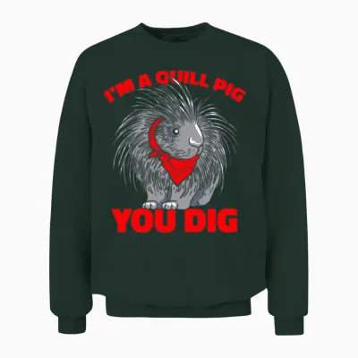Porcupine Funny Unisex Sweatshirt - Forest