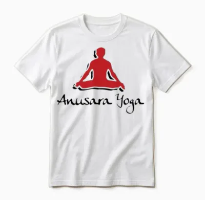 Yoga Anusara Unisex T-Shirt - White