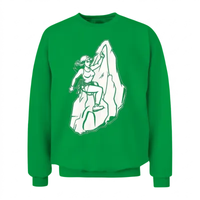 Hiking Hike Cool Unisex Sweatshirt - Irish Green