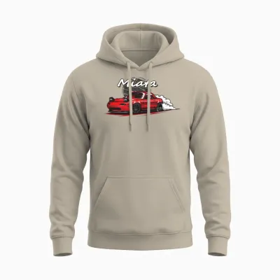 Mazda Mx5 Miata Unisex Hoodie - Sand