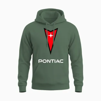 Pontiac Unisex Hoodie - Military Green