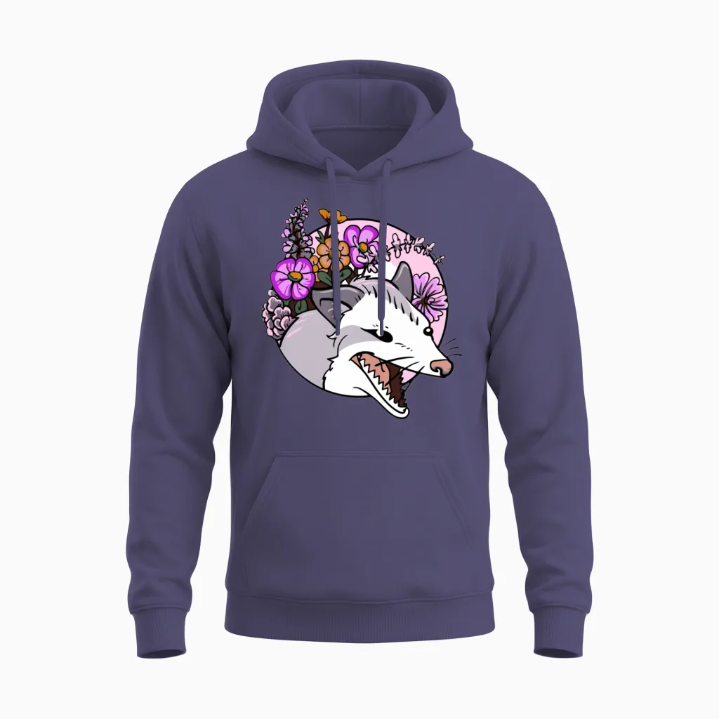 Funny Possum Opossums Unisex Hoodie - Heather Sport Dark Navy