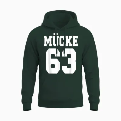 Mücke Football Bulldozer Retro Nostalgie Kino Unisex Hoodie - Forest