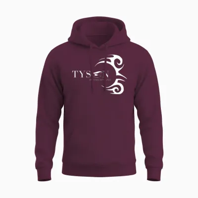Mike Tyson Tattoo Unisex Hoodie - Maroon