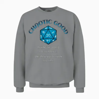 D20 Alignment Cg Unisex Sweatshirt - Sport Grey