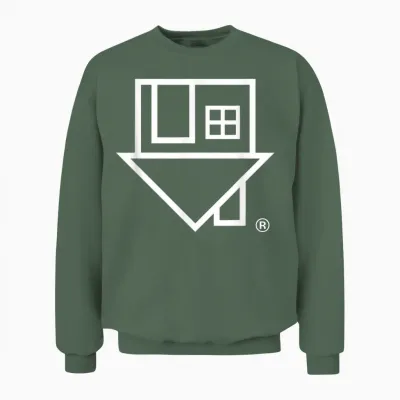 Das Nachbarschaftshaus-Logo Unisex Sweatshirt - Military Green