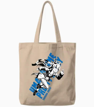 Umamusume: Pretty Derby Tamamo Cross Tote Bags - Natural