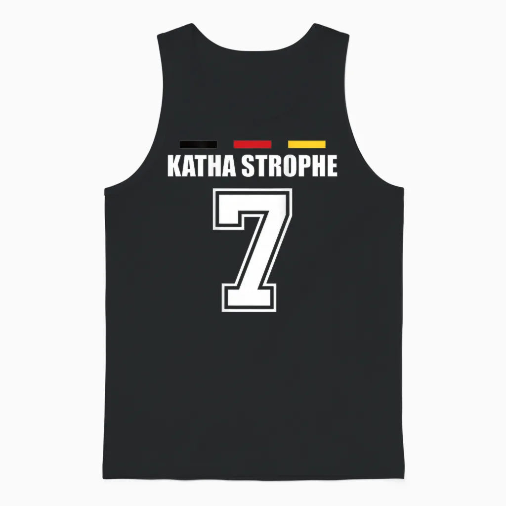 Funny Name Germany Jersey for Mallorca and the Party T-Shirt, Black, S Unisex Tank Top in Black