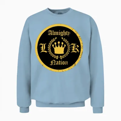 Almighty Lk Nation Latin Kingsgift Unisex Sweatshirt - Light Blue