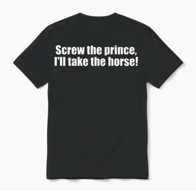 Horse Quote/ Saying Unisex T-Shirt - Black