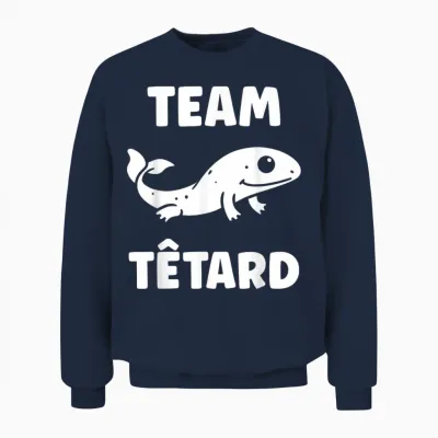 Funny Tadpole Quote Funny Team Tadpole Unisex Sweatshirt - Navy