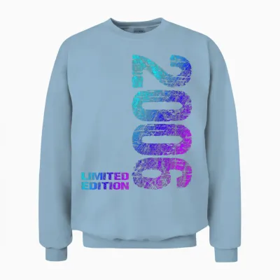 20. Geburtstag 2006 Limited Edition Junge Mädchen Unisex Sweatshirt - Light Blue