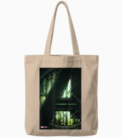 Marvel Avengers: Doomsday Movie Teaser Tote Bags - Natural