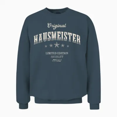 Hausmeister Limited Edition Unisex Sweatshirt - Dark Heather