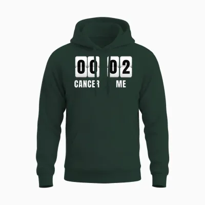 Two Time Cancer Survivor Unisex Hoodie - Forest