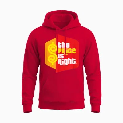 Price Is Right - Original Logo Unisex Hoodie - Red
