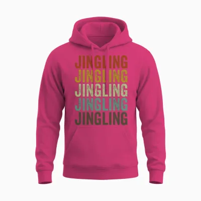 Jingling China Retro Vintage Unisex Hoodie - Heliconia