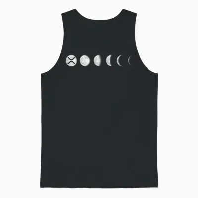 Xrp Moon Ripple Xrp Hodl Crypto Cryptocurrency Unisex Tank Top - Black