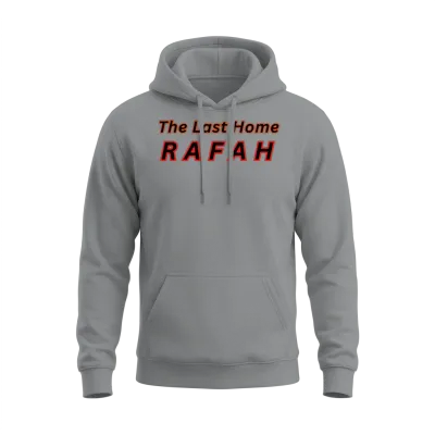 The Last Home Rafah Unisex Hoodie - Sport Grey