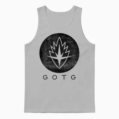 Marvel Guardians of the Galaxy Symbol Graphic Unisex Tank Top - Ash