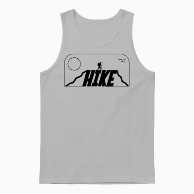 Hike Unisex Tank Top - Ash