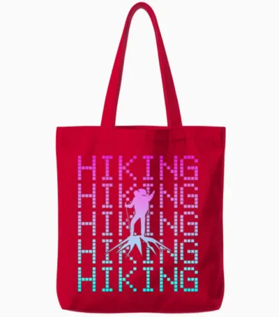 Hiking Tote Bags - Red
