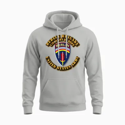 Berlin Brigade Unisex Hoodie - Ash
