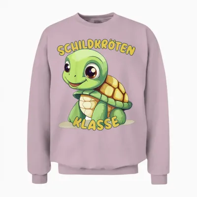 Schildkröte Für Grundschule Schildkrötenklasse, Klassentier Unisex Sweatshirt - Light Pink