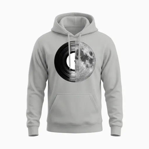 Retro Unisex Hoodie - Ash