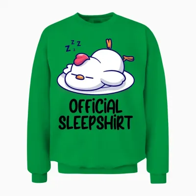 Funny Animal Shirt Funny Picture Unisex Sweatshirt - Irish Green