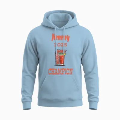 Jimmy 2025 Unisex Hoodie - Light Blue