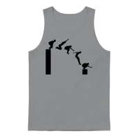 Parkour - Freerunning Unisex Tank Top - Sport Grey – 1