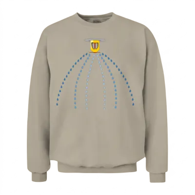 Operating Fire Sprinkler Unisex Sweatshirt - Sand