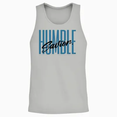 Humble Savior Unisex Tank Top - Ash