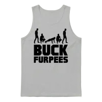Buck Furpees Burpees Fitness Unisex Tank Top - Ash – 1