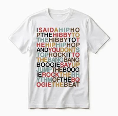 Rapper S Delight Sugarhill Gang Unisex T-Shirt - White