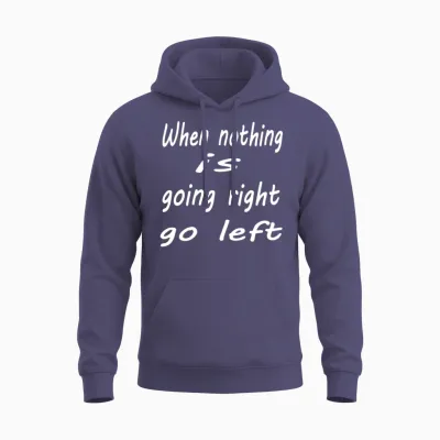 Funny Quotes Unisex Hoodie - Heather Sport Dark Navy